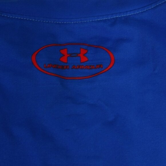 Under Armour Blue Superman Compression Shirt Med - Picture 5 of 5